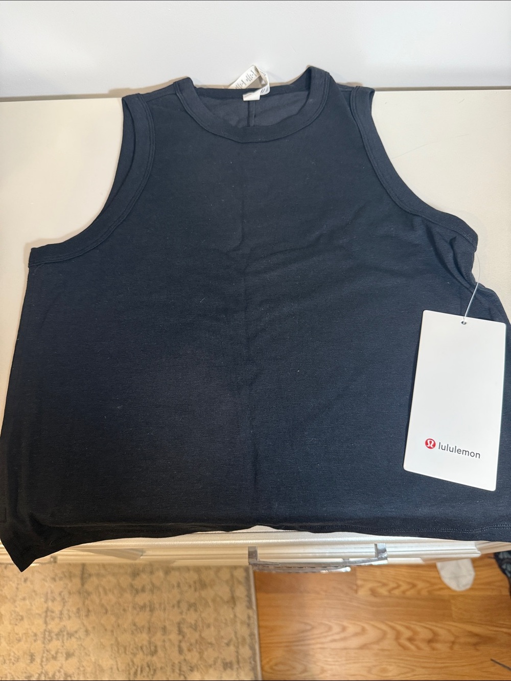 lululemon athletica Kids Black Sleeveless Tank Top